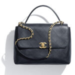 Chanel Maxi Flap Bag With Top Handle AS5543 Black